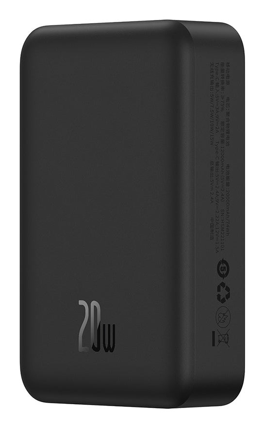 Baseus Magnetic Mini 20000 mAh Wireless charging Black