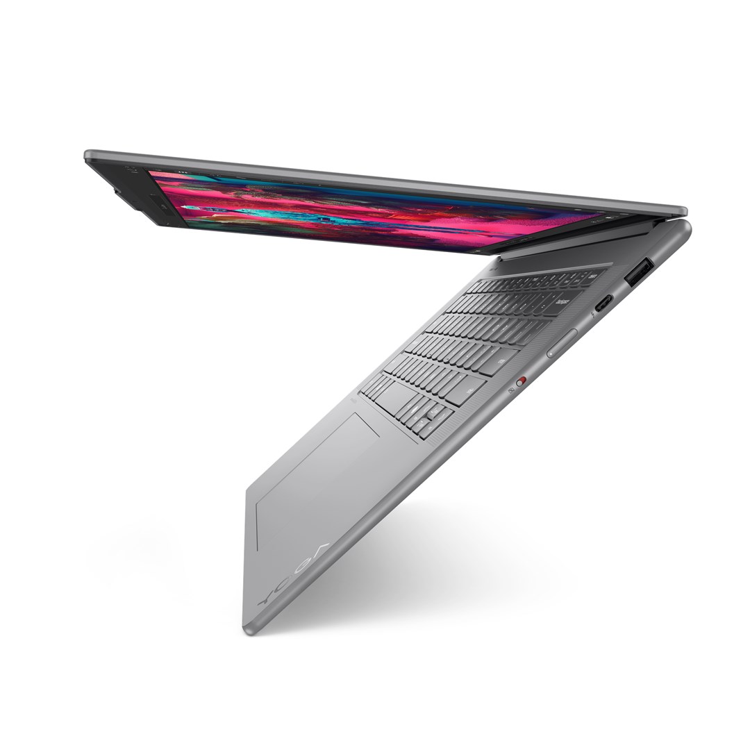 Lenovo Yoga Slim 7i Gen 9 Aura Edition Intel Core Ultra 7 256V Laptop 38.9 cm (15.3") Touchscreen 2.8K 16 GB LPDDR5x-SDRAM 512 GB SSD Wi-Fi 7 (802.11be) Windows 11 Home Grey