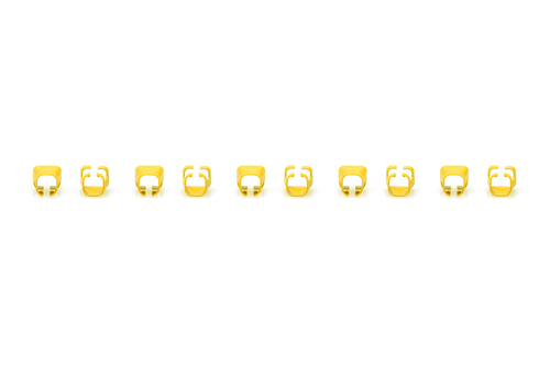 Digitus Color clips for Patch cable - Yellow