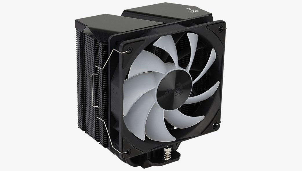Aerocool Rime 4 Processor Air cooler 12 cm Black 1 pc(s)