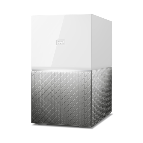 Western Digital My Cloud Home Duo personal cloud storage device 16 TB Ethernet LAN White