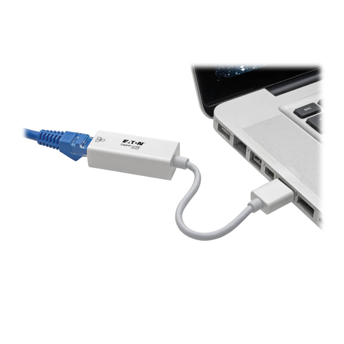Tripp Lite U336-000-GBW USB 3.0 to Gigabit Ethernet NIC Network Adapter - 10/100/1000 Mbps, White