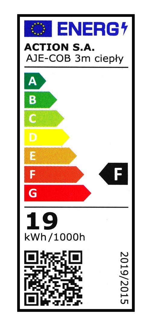 Activejet AJE-COB 3m ciep strip light Universal strip light Indoor