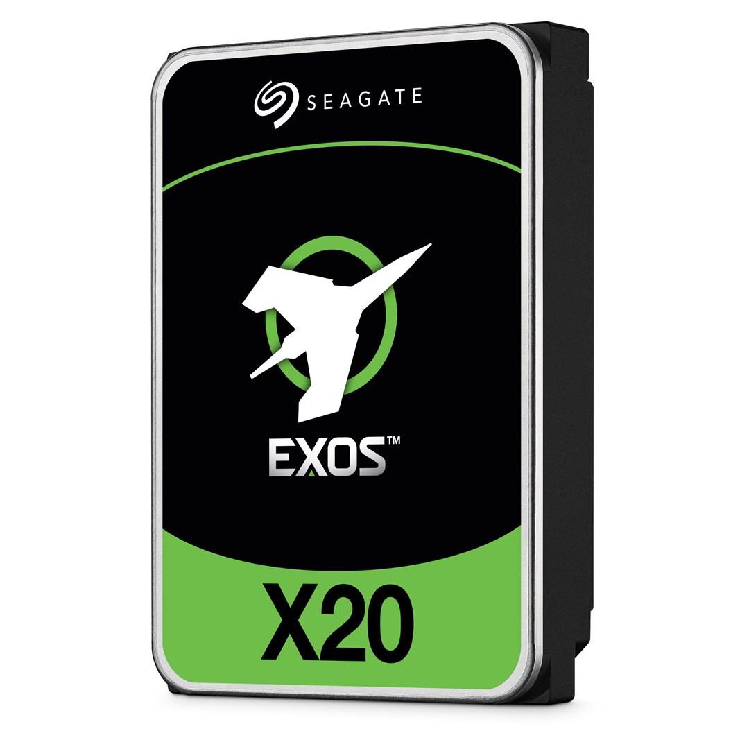 Seagate Enterprise Exos X20 internal hard drive 20 TB 7200 RPM 3.5" Serial ATA III