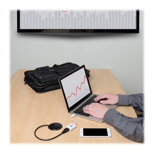 Tripp Lite U444-06N-HD-AM USB-C to HDMI 4K Adapter with Alternate Mode - DP 1.2, White