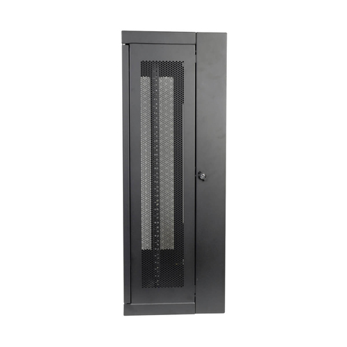 Tripp Lite SRW18US13 SmartRack 18U Low-Profile Patch-Depth Wall-Mount Half-Height Rack Enclosure, Hinged Back