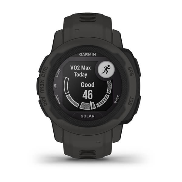 Garmin Instinct 2S Solar 2.01 cm (0.79") MIP 40 mm Digital 156 x 156 pixels Graphite GPS (satellite)