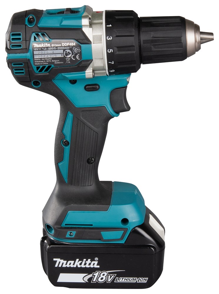 Makita DDF484RFJ drill 2000 RPM 1.8 kg Black  Blue