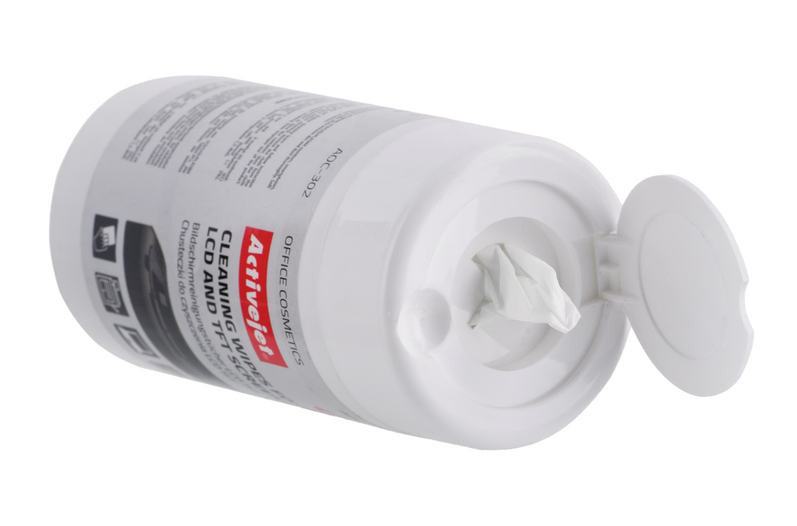 Activejet AOC-302 LCD matrix wipes 100 pcs.