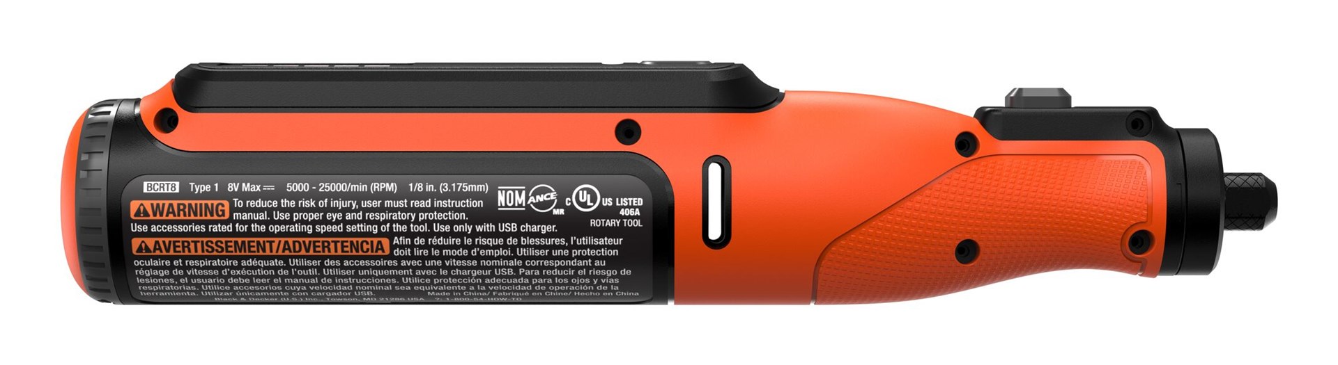 Black & Decker BCRT8IK-XJ rotary multi-tool