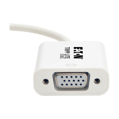 Tripp Lite P137-06N-VGA Keyspan Mini DisplayPort to Active VGA Adapter, Video Converter (M/F), White, 6-in. (15.24 cm)