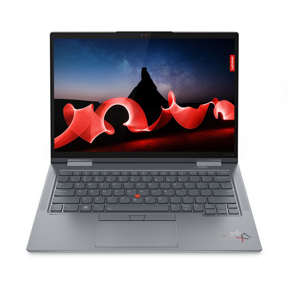 Lenovo ThinkPad X1 Yoga Intel® Core™ i7 i7-1365U Hybrid (2-in-1) 35.6 cm (14") Touchscreen WUXGA 32 GB LPDDR5-SDRAM 512 GB SSD Wi-Fi 6E (802.11ax) 4G LTE Windows 11 Pro Grey