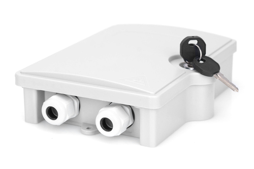 Digitus FTTH Outdoor Distribution Box for 2 SC/SX or LC/DX couplers