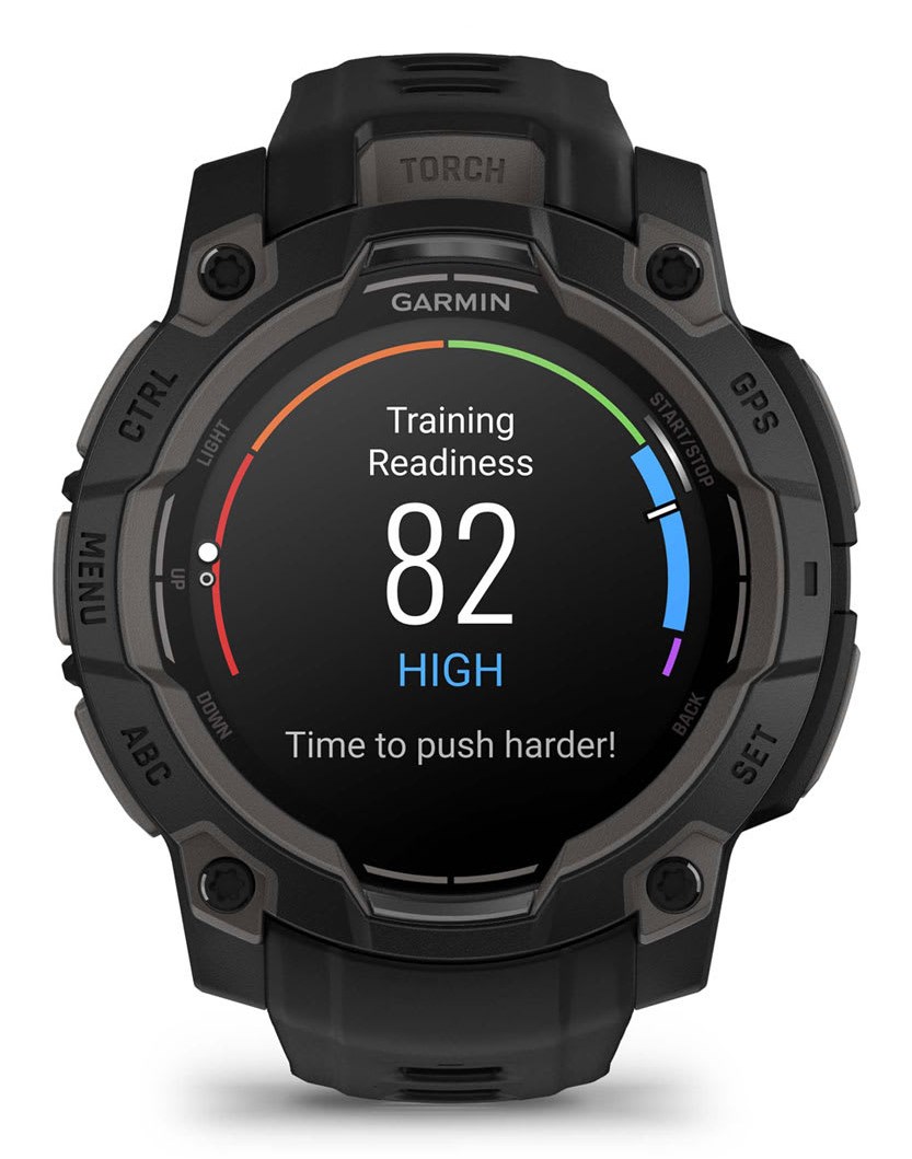 Garmin Instinct 3 AMOLED 3.05 cm (1.2") 45 mm Digital 390 x 390 pixels Touchscreen Black GPS (satellite)