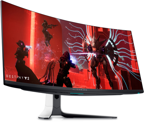 Alienware AW3423DW LED display 86.8 cm (34.2") 3440 x 1440 pixels Quad HD OLED White, Black