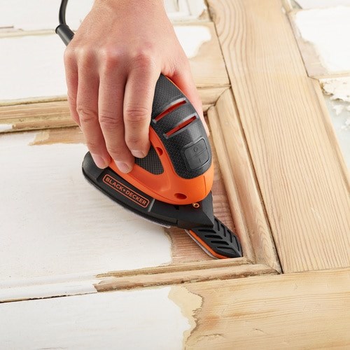 Black & Decker BEW230 Detail sander 11000 RPM Black  Orange 55 W
