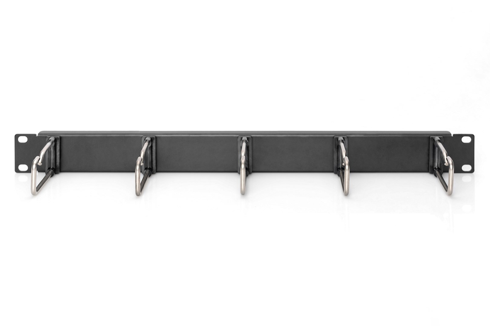 Digitus Cable Management Panel with Steel Rings for 482.6 mm (19") Cabinets, 1U