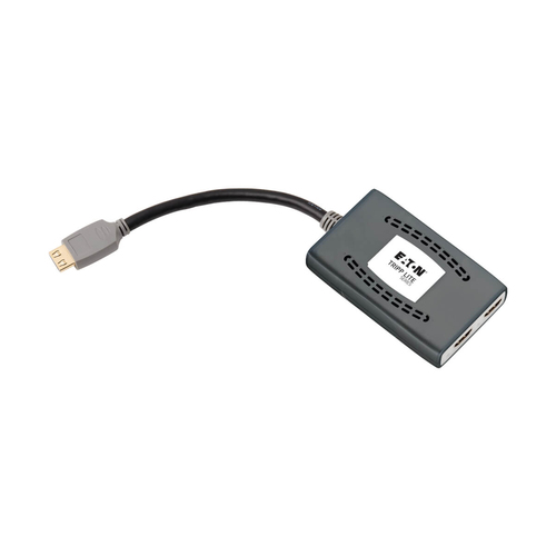 Tripp Lite B118-002-HDR-V2 2-Port HDMI Splitter - 4K @ 60 Hz, 4:4:4, Multi-Resolution Support, HDR, HDCP 2.2, USB Powered, TAA