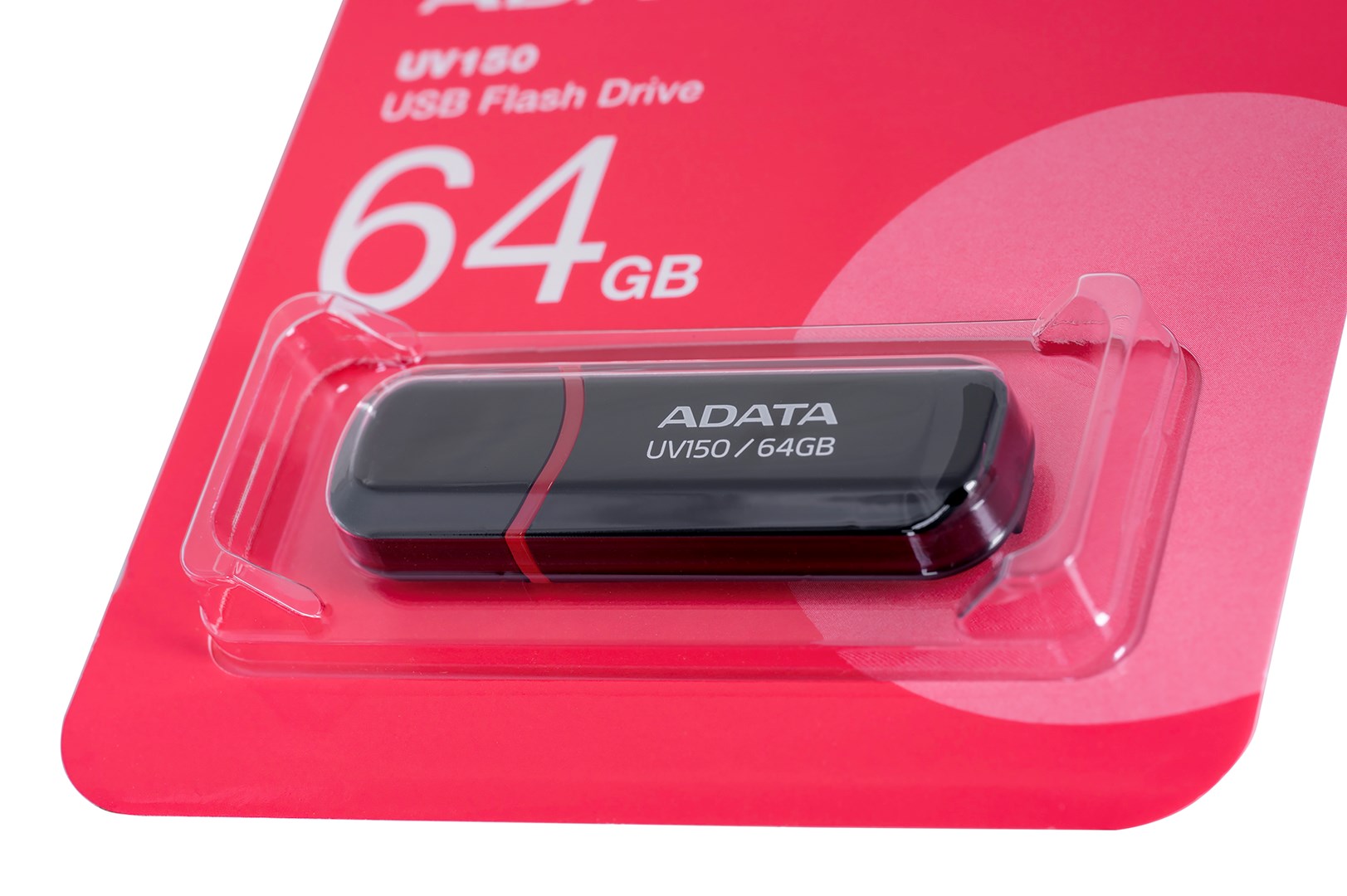 ADATA 64GB DashDrive UV150 USB flash drive USB Type-A 3.2 Gen 1 (3.1 Gen 1) Black