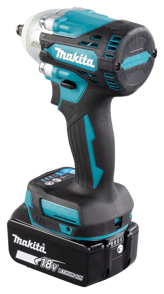 Makita DTW302Z power wrench 3/8  3200 RPM Black  Blue 18 V