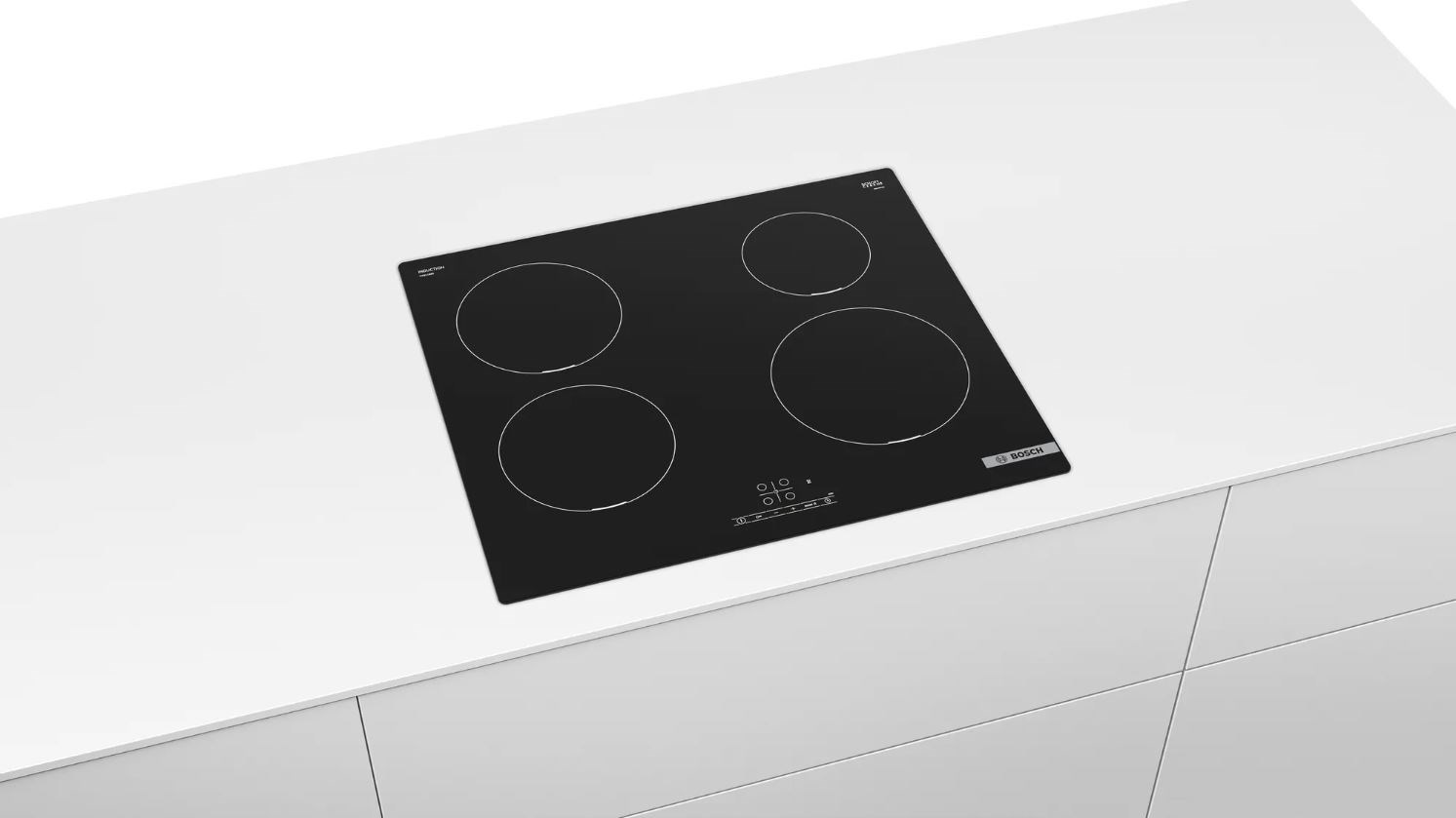 Bosch PIE611BB5E hob Black Built-in 60 cm Zone induction hob 4 zone(s)