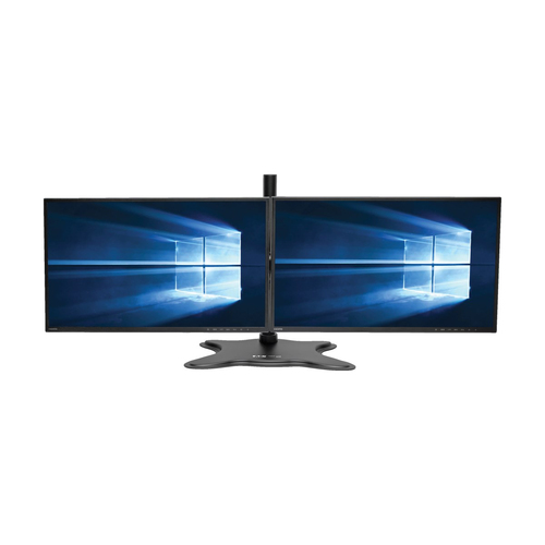 Tripp Lite DDR1327SDD Dual-Monitor Desktop Mount Stand for 13" to 27" Flat-Screen Displays
