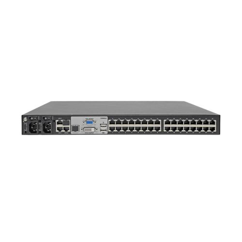 Tripp Lite B064-032-01-IPG NetDirector 32-Port Cat5 KVM over IP Switch - Virtual Media, 1 Remote + 1 Local User, 1U Rack-Mount, TAA