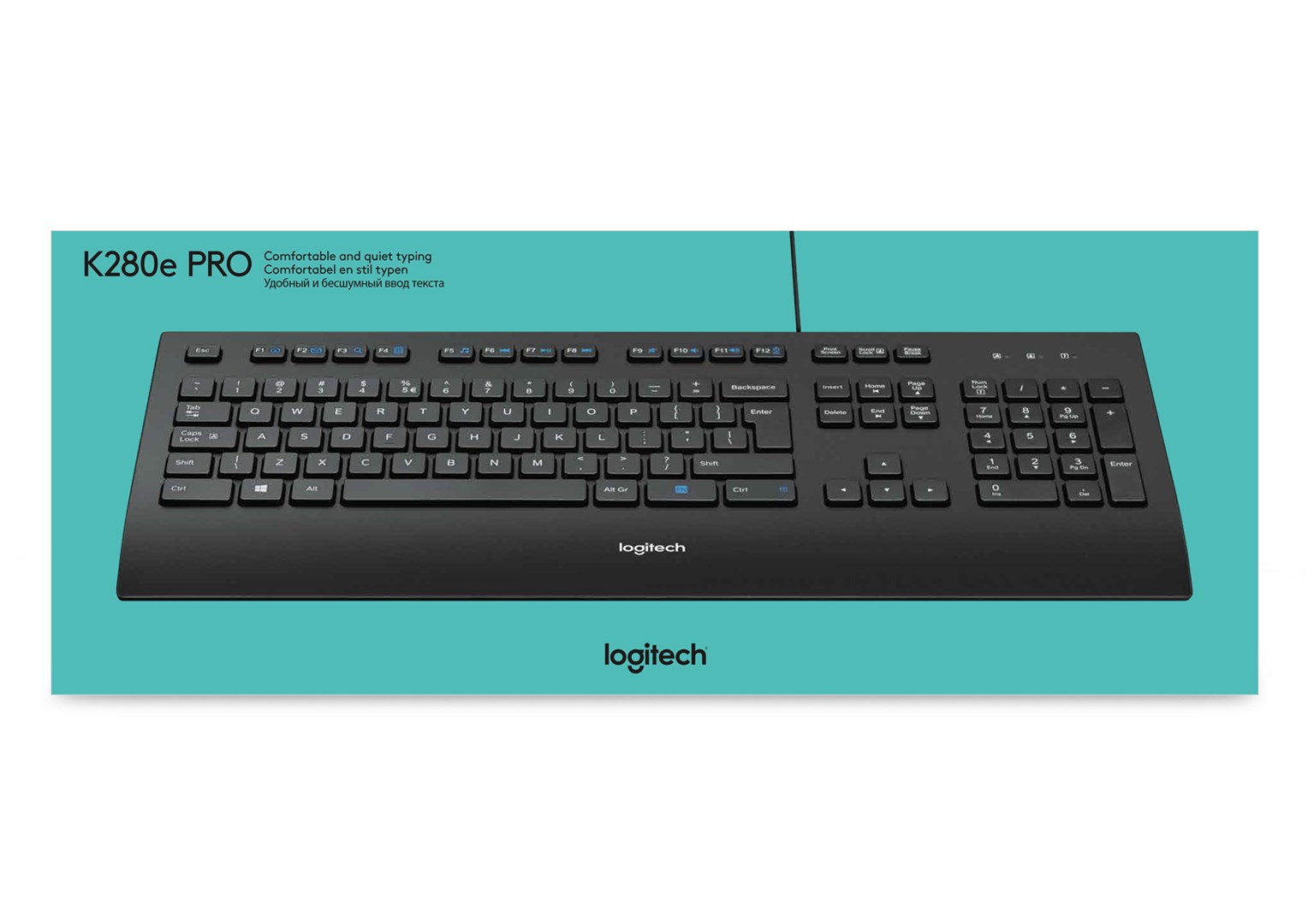 Logitech Keyboard K280e for Business