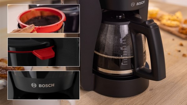 Bosch TKA2M113 coffee maker Manual Drip coffee maker 1.25 L