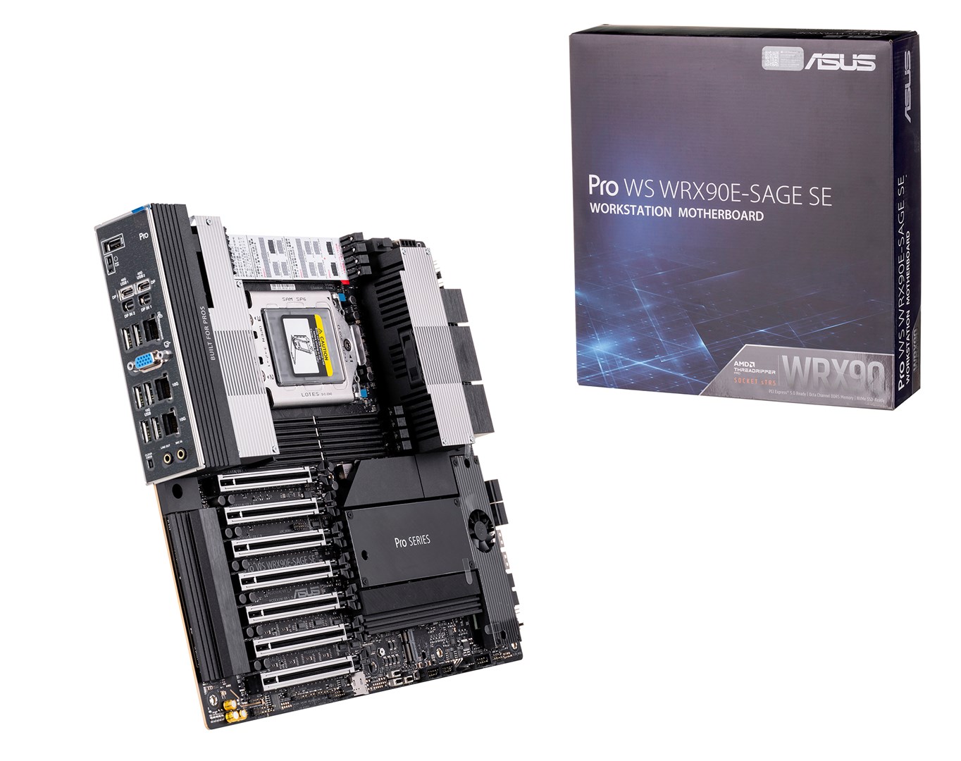 ASUS PRO WS WRX90E-SAGE SE AMD WRX90 Socket sTR5 EEB