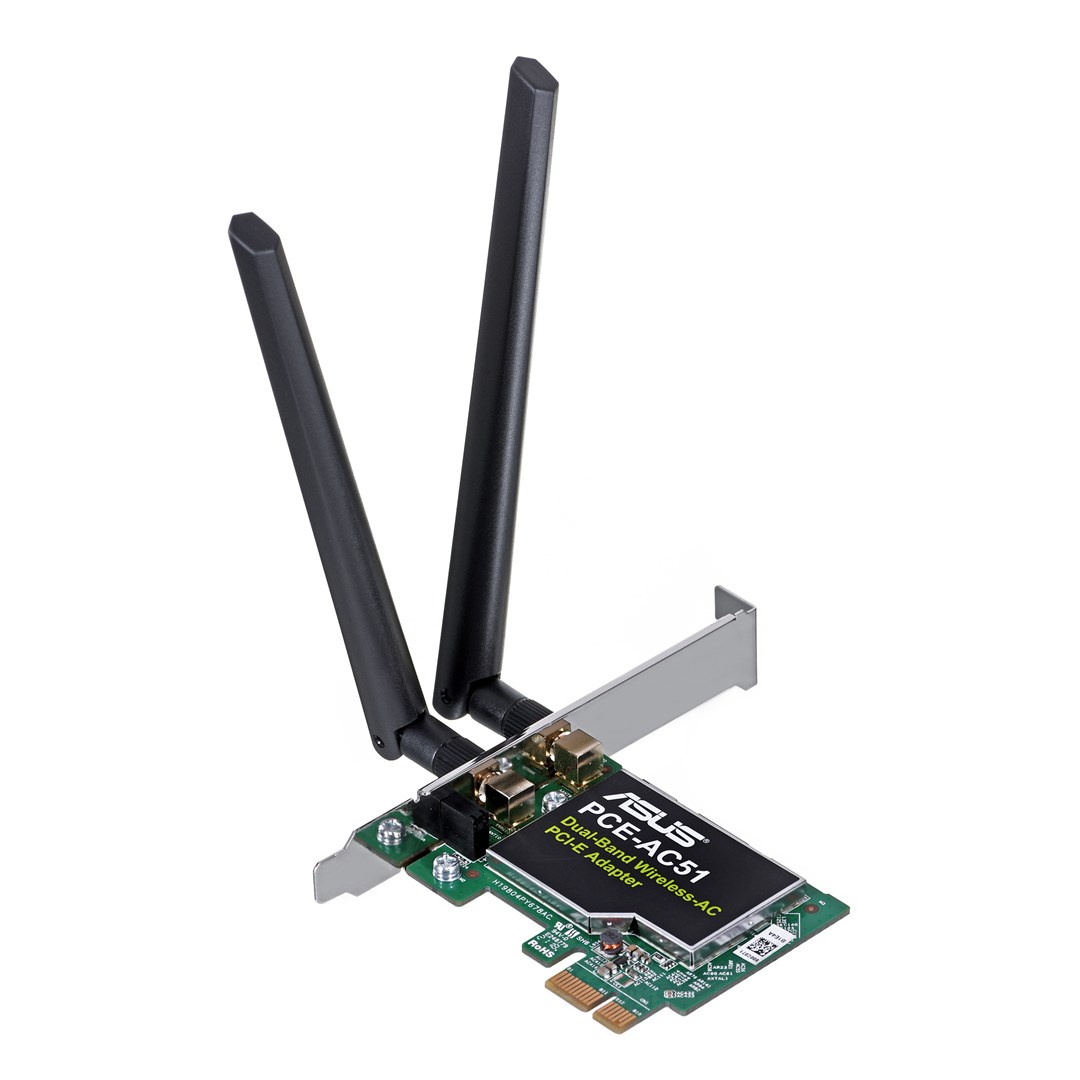 ASUS Wireless-AC750 Dual-band PCI-E Adapter Internal WLAN