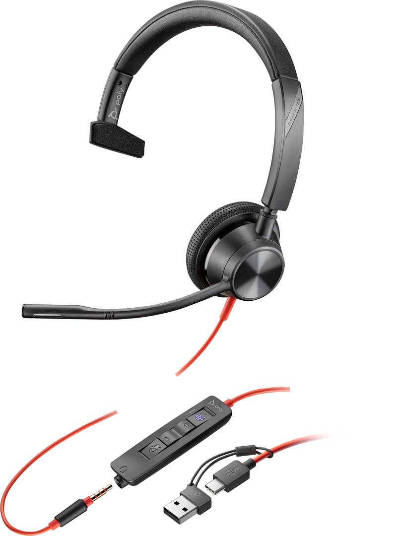 Poly Blackwire 3315 ...