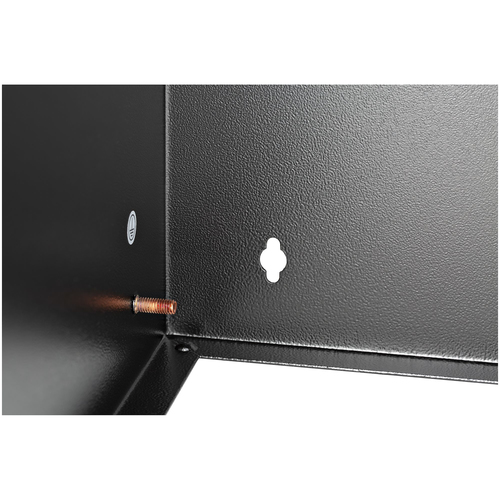 StarTech.com 8U Wall Mount Network Rack - 14 Inch Deep (Low Profile) - 19" Patch Panel Bracket for Shallow Server and IT Equipment, Network Switches - 80lbs/36kg Weight Capacity, Black
