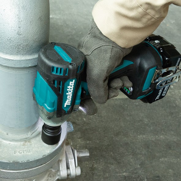Makita DTW300RTJ power screwdriver/impact driver 3200 RPM Black  Blue