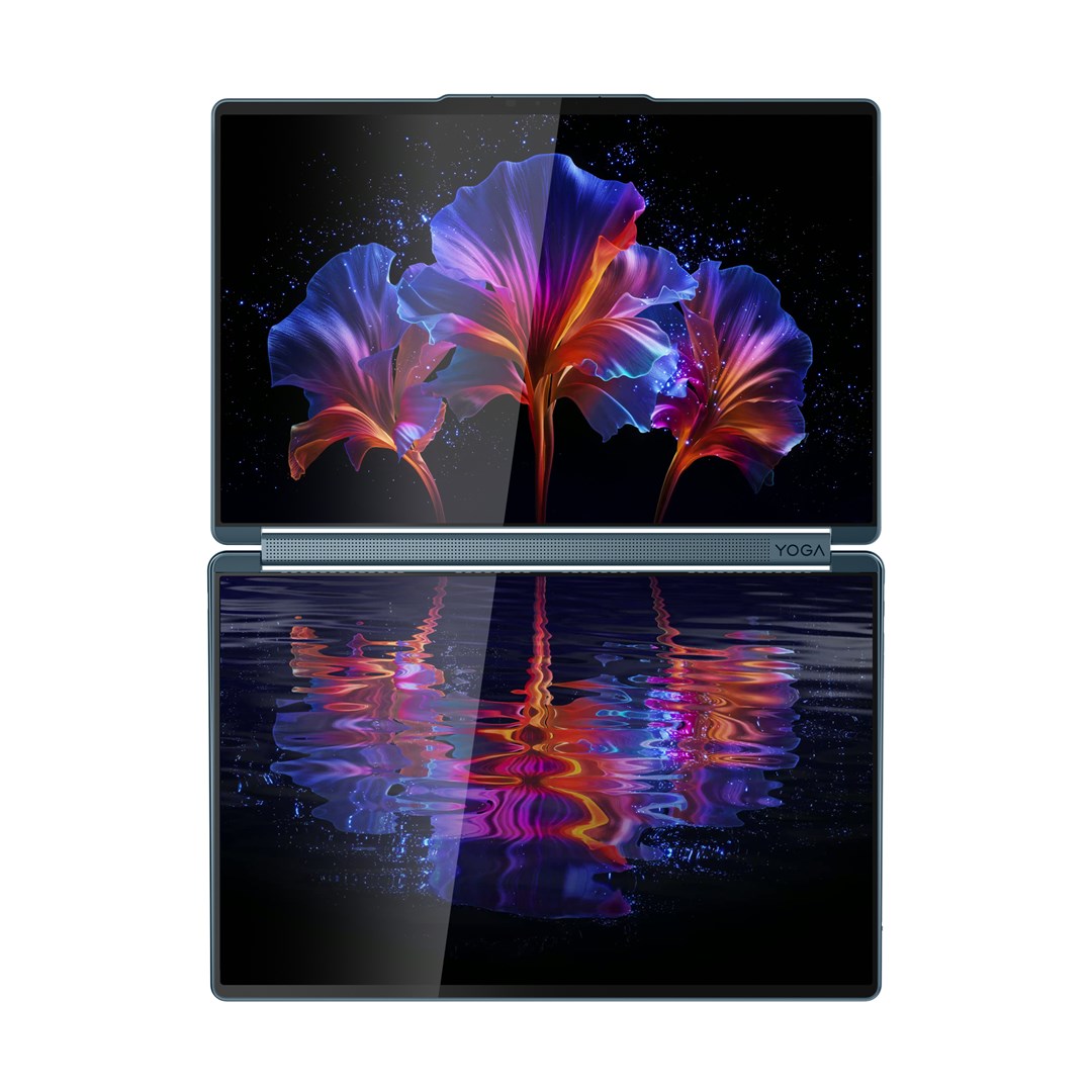 Lenovo Yoga Book 9 14IAH10 Intel Core Ultra 7 255H 35.6 cm (14") Touchscreen 2.8K 32 GB LPDDR5x-SDRAM 1 TB SSD Wi-Fi 7 (802.11be) Windows 11 Pro Teal