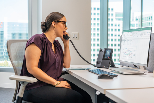 Poly CCX 505 Business Media Phone with Open SIP and PoE-enabled