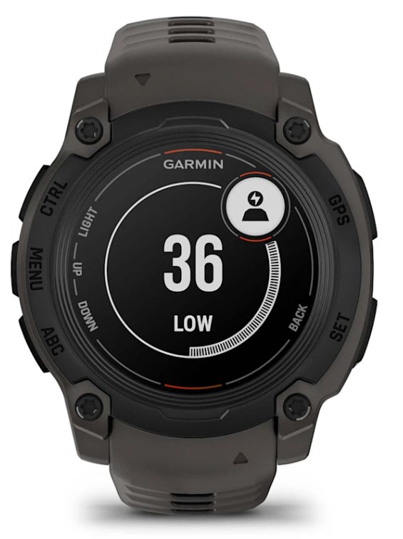 Garmin Instinct E 2.18 cm (0.86") MIP 40 mm Digital 166 x 166 pixels Black GPS (satellite)