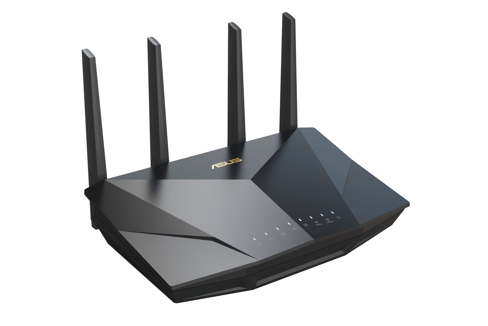 ASUS RT-AX5400 wireless router Gigabit Ethernet Dual-band (2.4 GHz / 5 GHz) Black