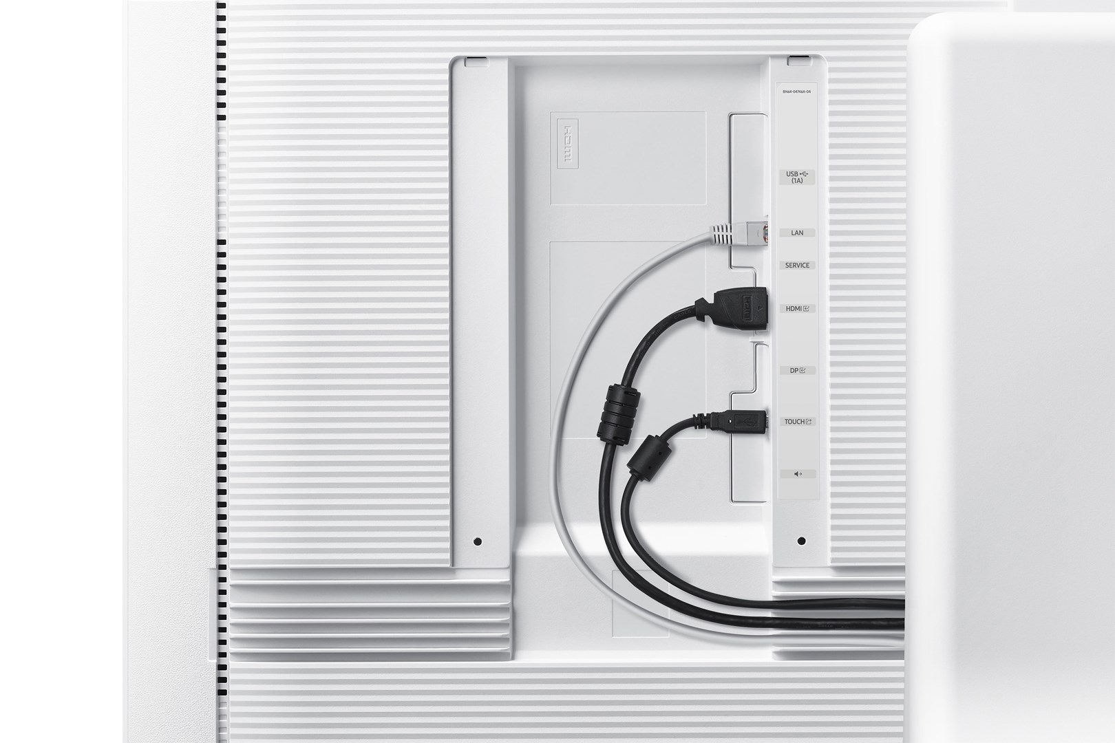 Samsung WM65B interactive whiteboard 165.1 cm (65") 3840 x 2160 pixels Touchscreen Grey, White