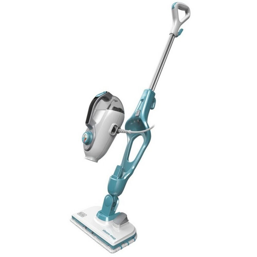Black & Decker FSMH1321 steam cleaner Upright steam cleaner 0.5 L Blue White 1300 W