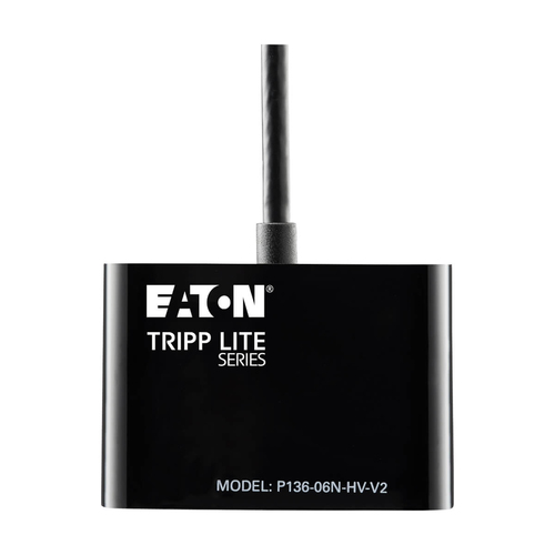 Tripp Lite P136-06N-HV-V2 DisplayPort to VGA/HDMI All-in-One Converter Adapter, DP ver 1.2, 4K 30 Hz HDMI