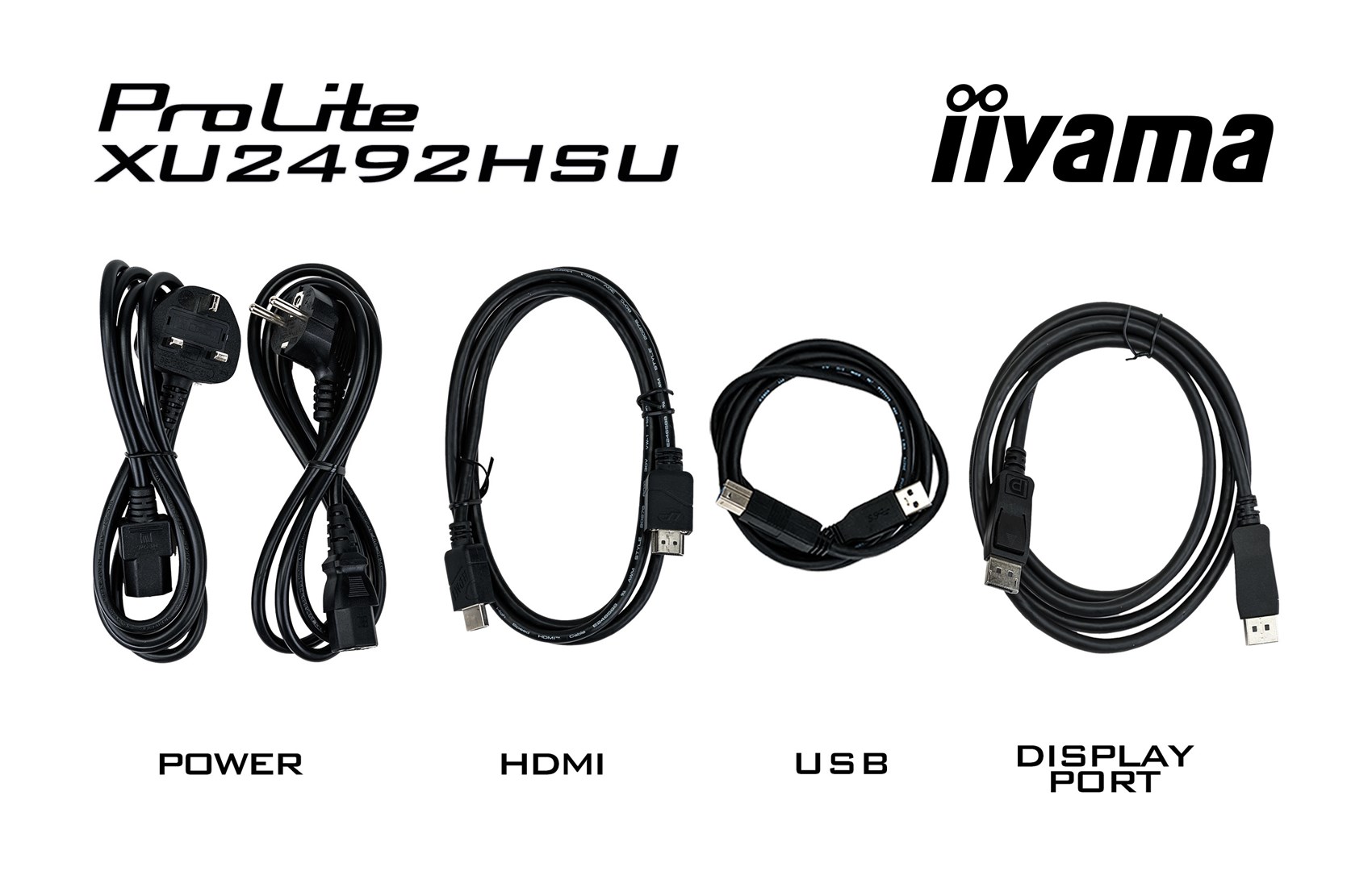 iiyama ProLite 24” IPS technology panel with USB hub and 100Hz refresh rate