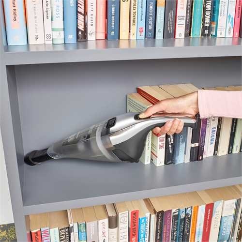 Black & Decker NVC220WC-QW handheld vacuum Chrome  Titanium  Transparent Bagless