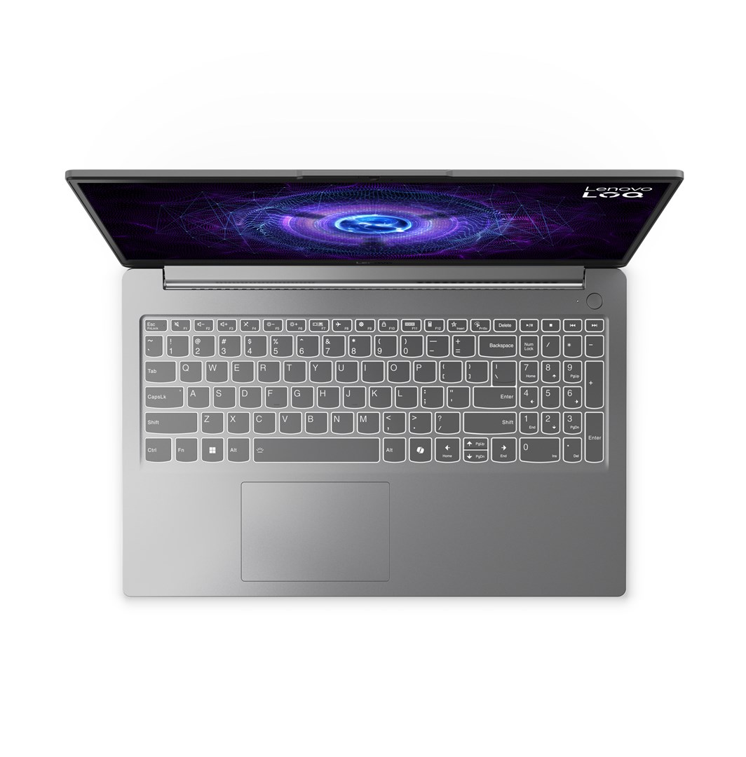 Lenovo LOQ 15IAX9E Intel® Core™ i5 i5-12450HX Laptop 39.6 cm (15.6") Full HD 16 GB DDR5-SDRAM 512 GB SSD NVIDIA GeForce RTX 2050 Wi-Fi 6 (802.11ax) English Grey