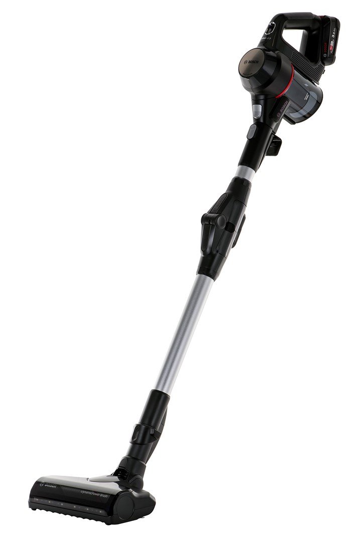 Bosch BBS712A stick vacuum/electric broom 2-in-1 stick vacuum Battery Dry Hygiene Filter Bagless 0.3 L Graphite