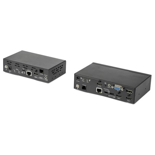 StarTech.com Multi-Input HDBaseT Extender Kit with Built-In Switch and Video Scaler
