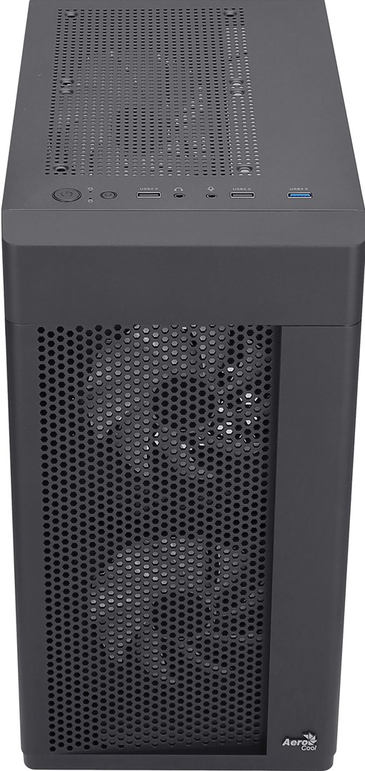 Aerocool HEXFORMBKV2 Micro ATX PC Case 3 Fans FRGB Black