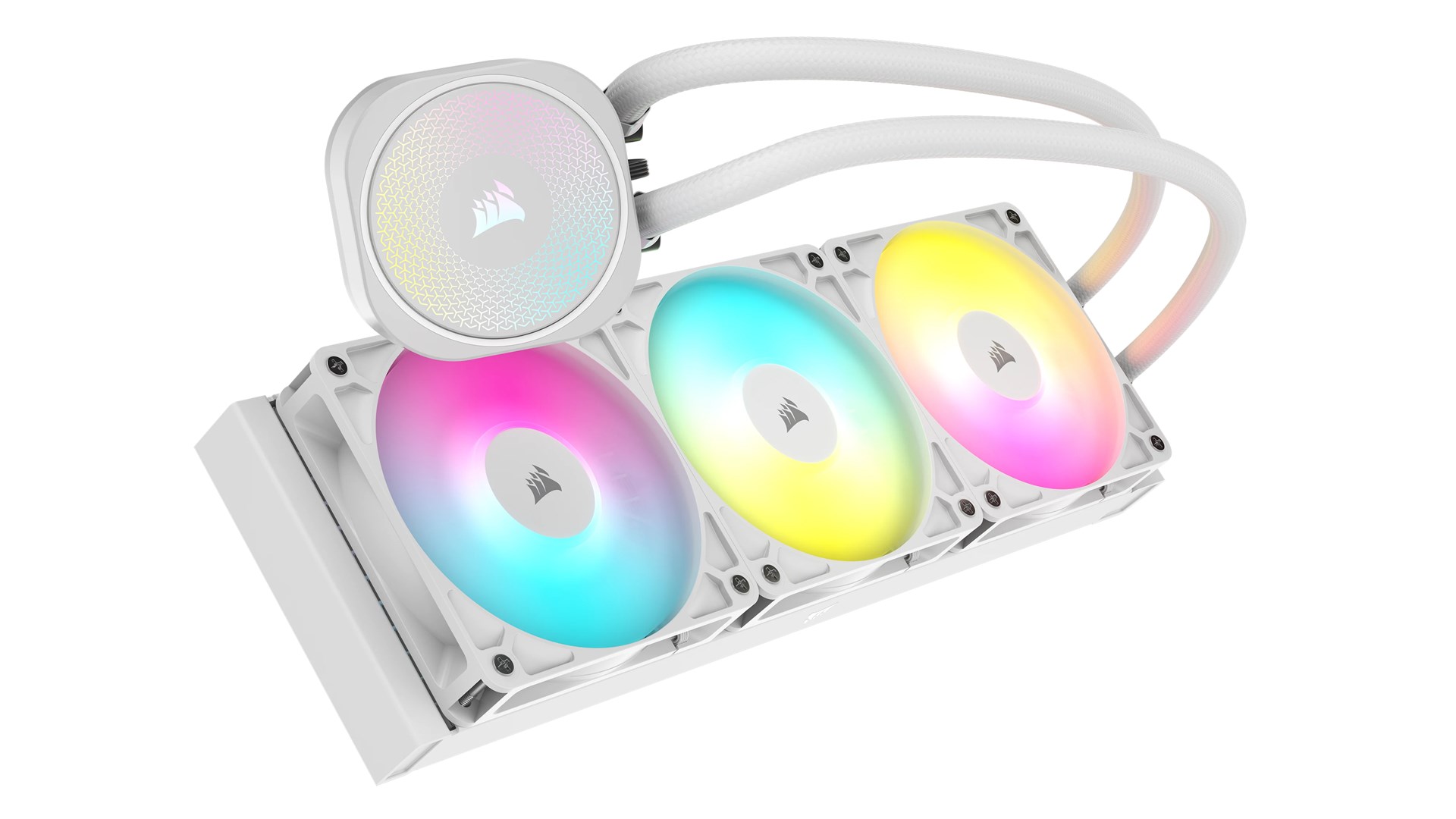 Corsair Nautilus 360 RS ARGB Liquid Processor All-in-one liquid cooler White 1 pc(s)