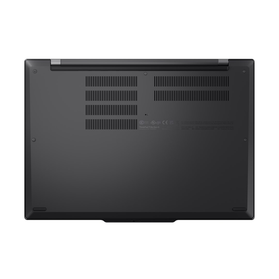 Lenovo ThinkPad T14s Gen 6 (Snapdragon) Copilot+ PC Qualcomm Snapdragon X1E-78-100 Laptop 35.6 cm (14") WUXGA 32 GB LPDDR5x-SDRAM 1 TB SSD Wi-Fi 7 (802.11be) Windows 11 Pro English Black