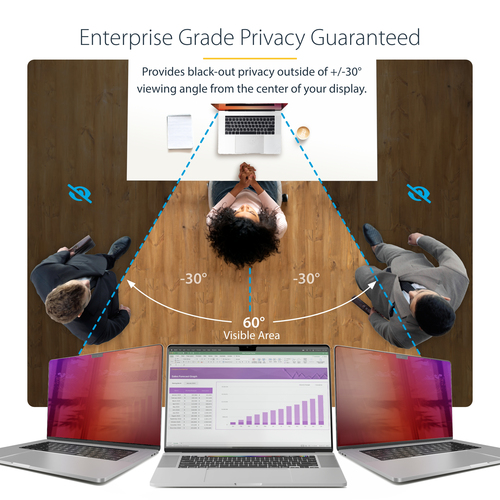 162MG-PRIVACY-SCREEN - Computer Systems by StarTech.com